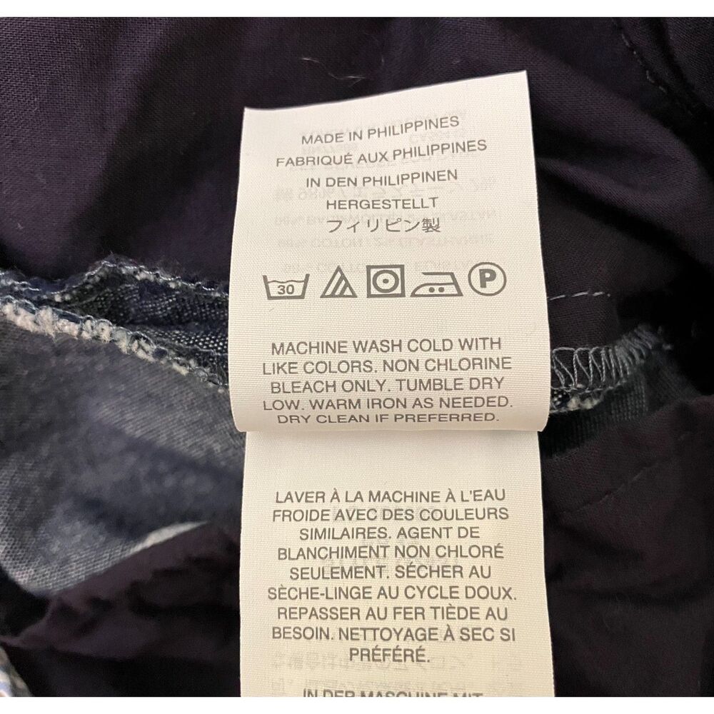 J. Crew ruffle detail chambray ankle pants - Picture 5 of 11